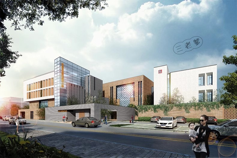 图片[6]-学校幼儿园建筑外观CAD施工图纸平面效果图 小学教学楼设计SU模型-大怪兽分享