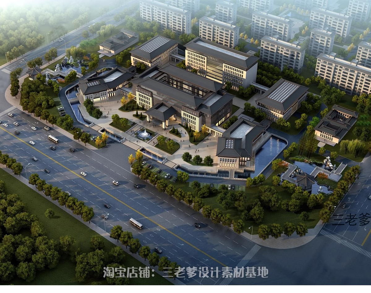 图片[7]-酒店旅馆建筑设计PPT文本SU建筑CAD配套优秀作品参考案例草图大师-大怪兽分享