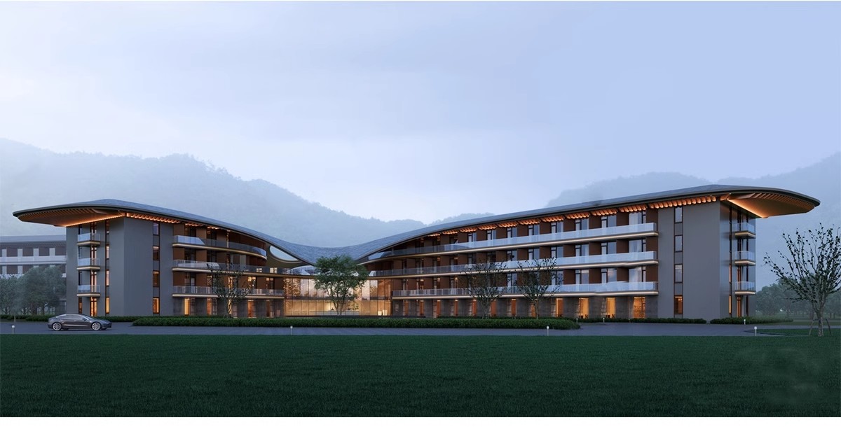 图片[7]-草图大师民宿度假村酒店中式现代别墅客栈旅游创意外观建筑SU模型-大怪兽分享