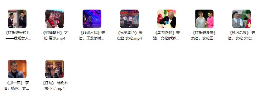 图片[7]-经典小品合集赵本山宋小宝贾玲陈佩斯全素材下载卖拐相声春晚高清-大怪兽分享