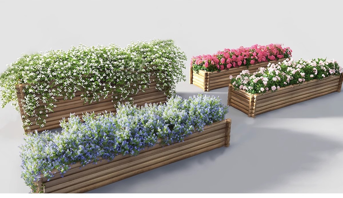 图片[7]-现代植物花坛花箱SU模型种植箱户外花箱花钵sketchup草图大师素材-大怪兽分享