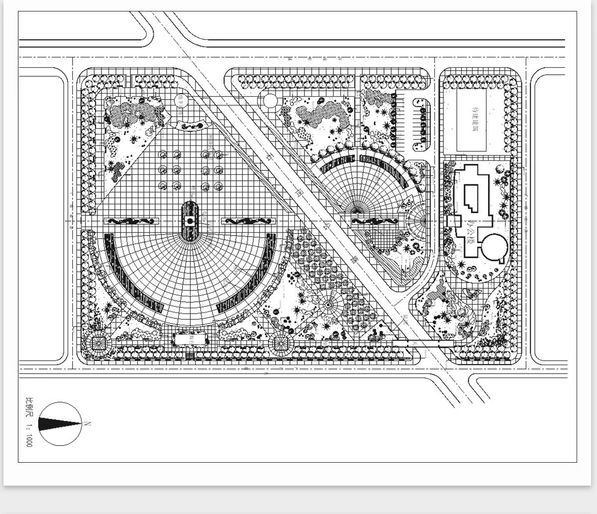 图片[7]-700套，园林景观公园小游园滨水湿地广场全套cad施工图规划平面设计方案-大怪兽分享