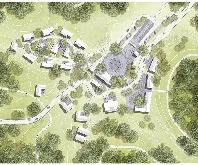 图片[7]-6000+，小清新PS彩平图园林景观规划总平面拼贴植物草地铺装纹理后期素材-大怪兽分享