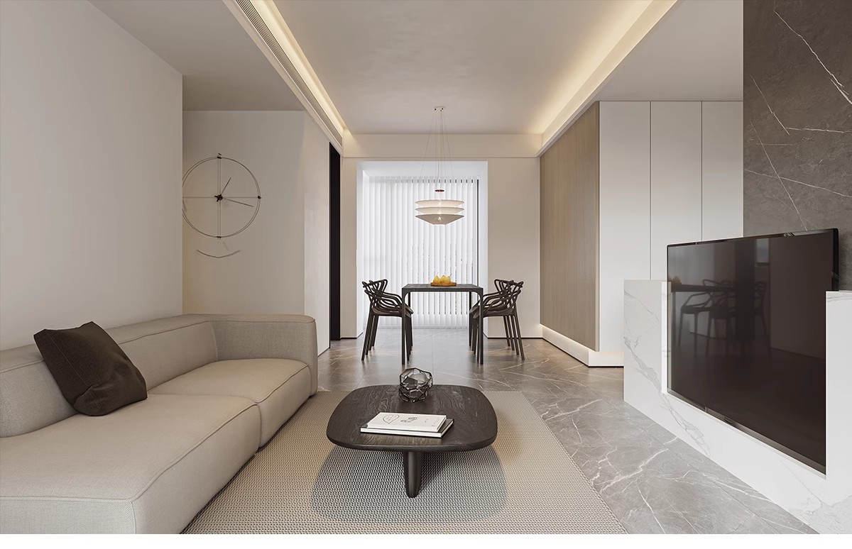 图片[7]-极简风格CAD施工图 现代装修设计全套水电平面立面房屋室内效果图-大怪兽分享