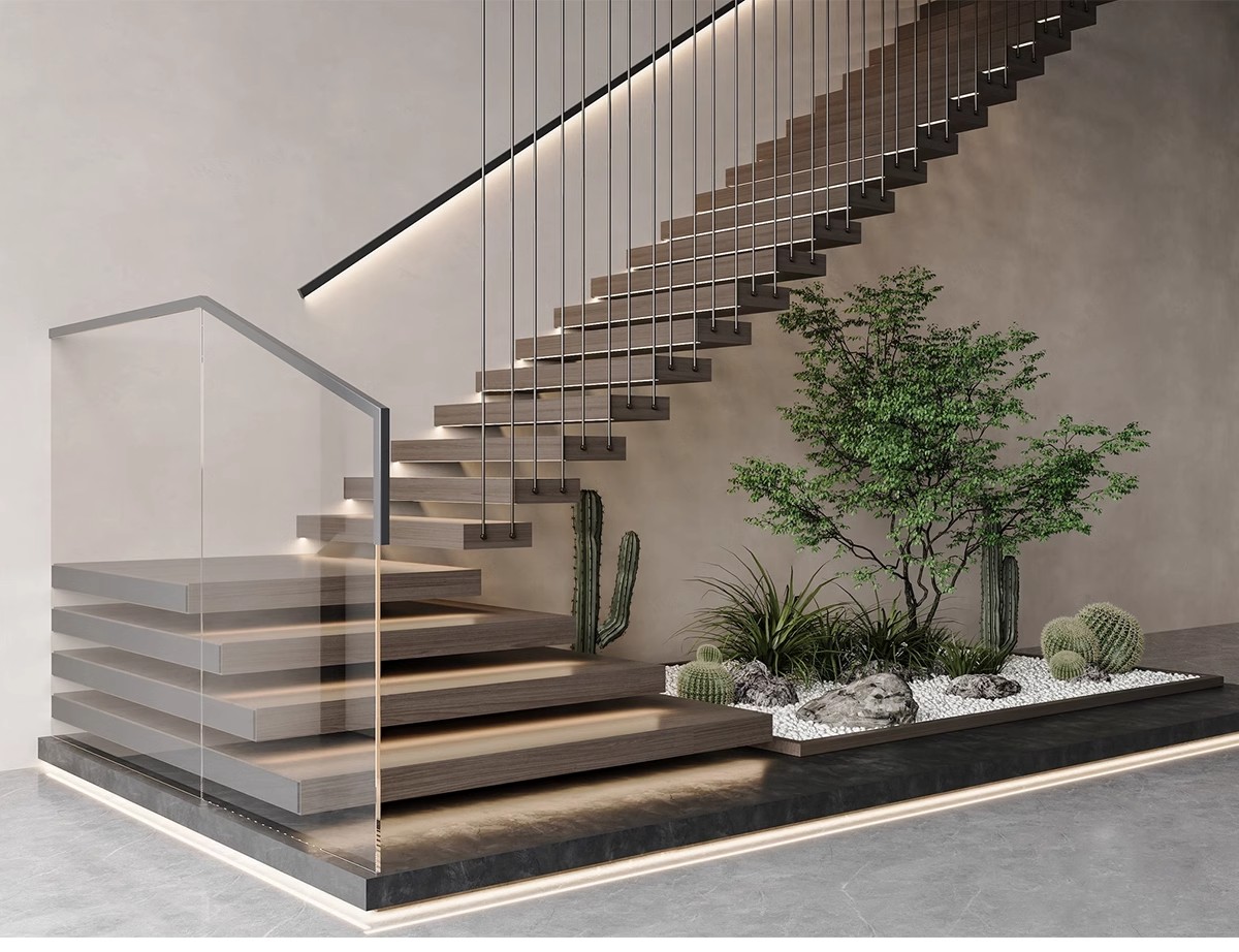 图片[8]-旋转楼梯SU模型库室内铁艺楼梯中式欧式现代螺旋扶梯扶手草图大师-大怪兽分享