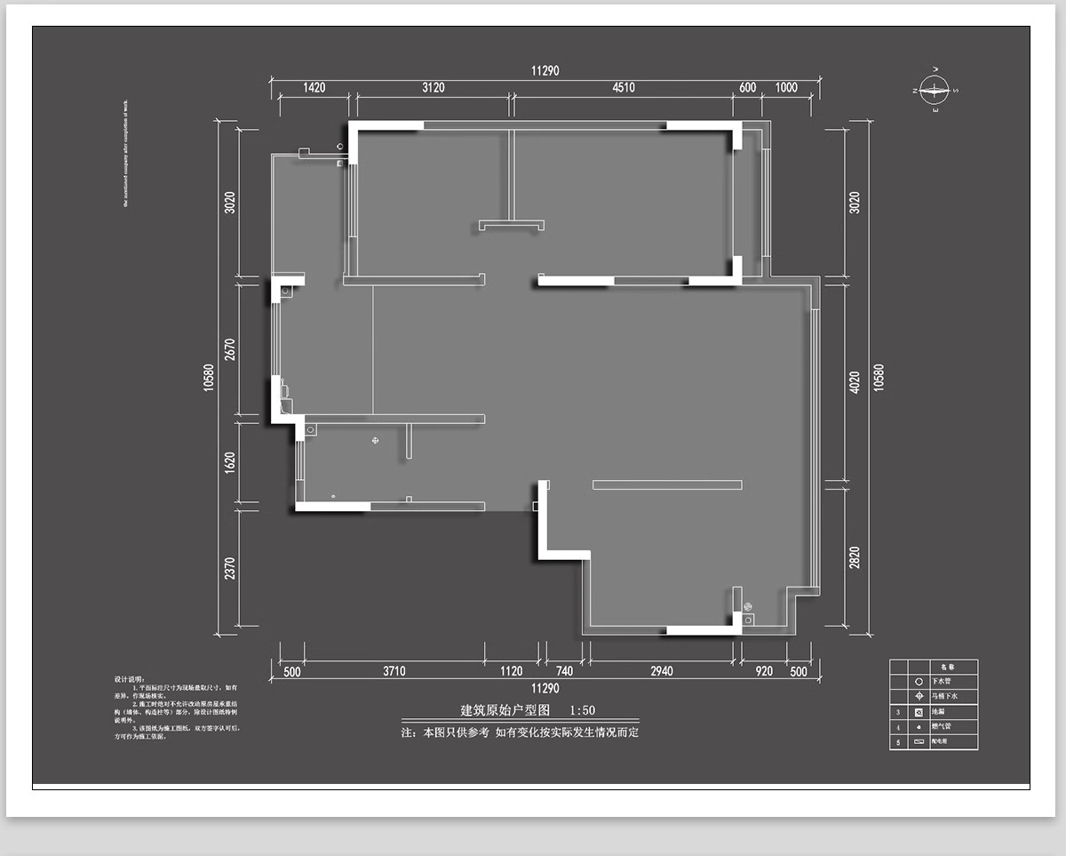 图片[8]-100种，家装室内相同户型图改造不同设计方案CAD平面图布局图合集-大怪兽分享
