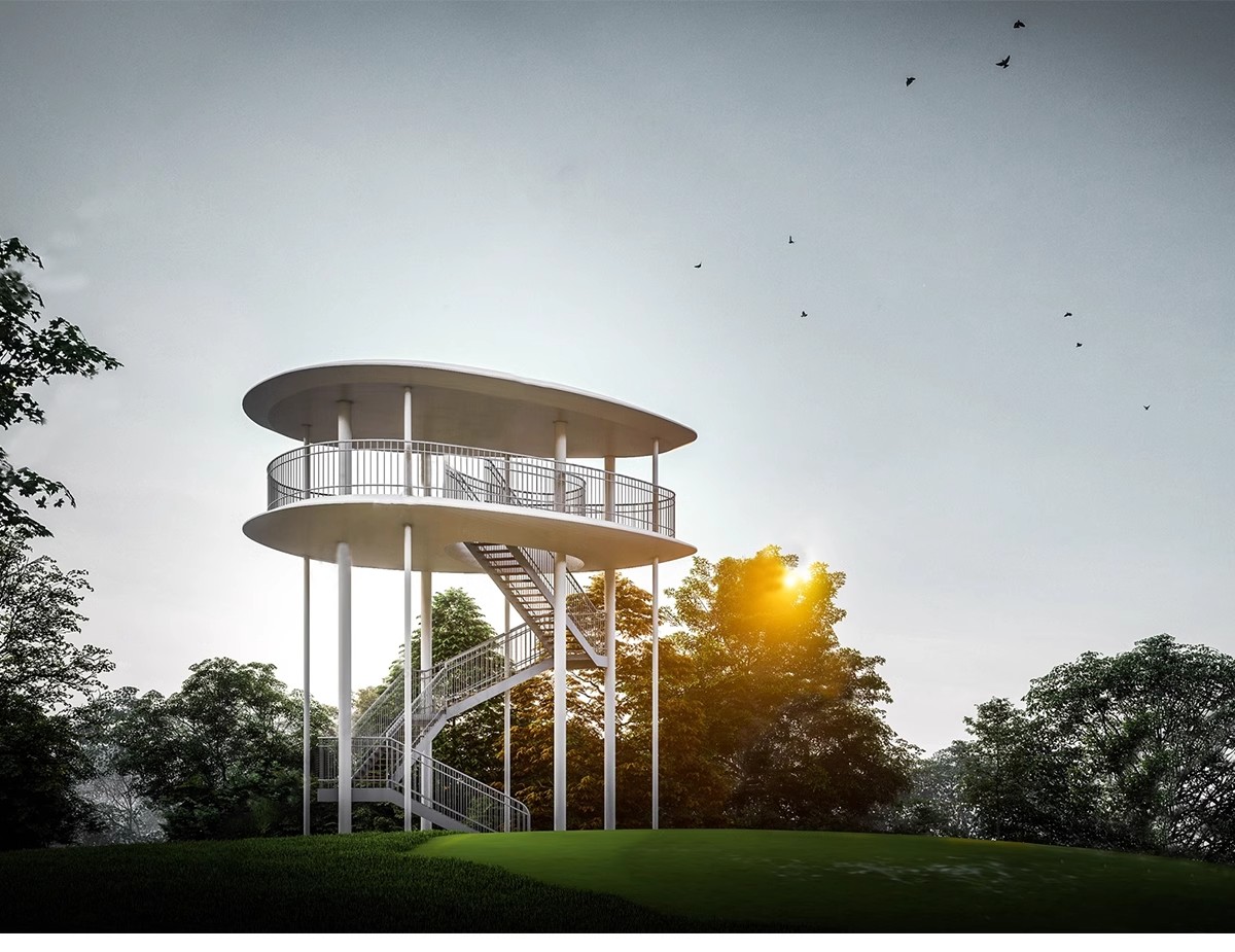 图片[8]-民宿度假村旅游景区公园观鸟瞭望台眺望塔观景平台草图大师SU模型-大怪兽分享