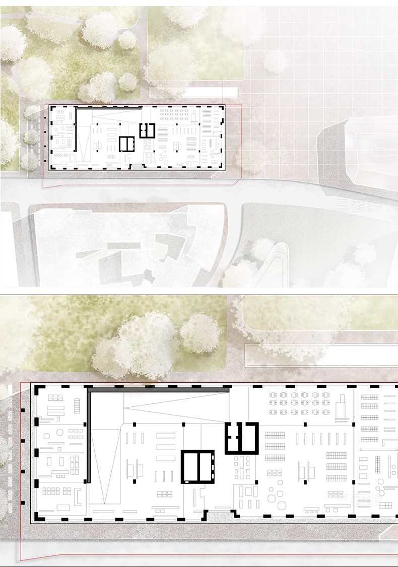 图片[7]-小清新建筑景观总平面图PSD分层园林公园广场彩平图竞赛风PS素材-大怪兽分享