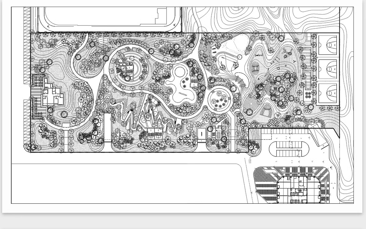 图片[8]-700套，园林景观公园小游园滨水湿地广场全套cad施工图规划平面设计方案-大怪兽分享
