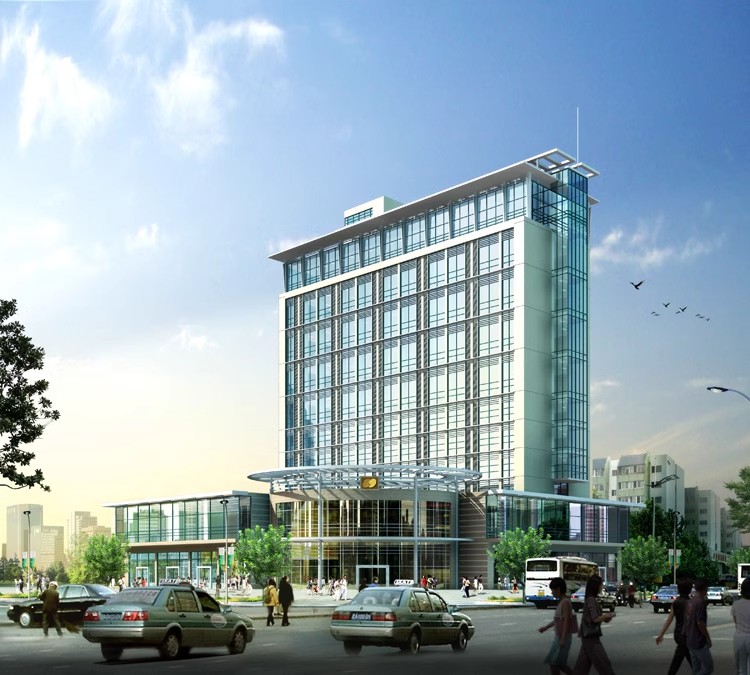 图片[8]-300套，高层多层办公楼CAD施工图纸配效果图 写字楼建筑方案外观设计素材-大怪兽分享