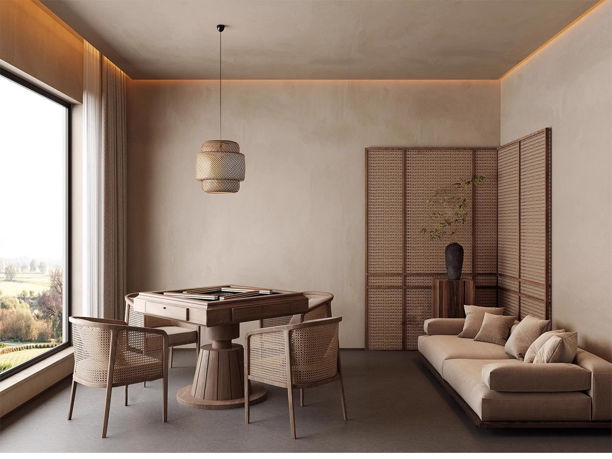 图片[9]-草图大师家装工装棋牌室麻将室围棋包厢包间娱乐室桌椅SU模型素材-大怪兽分享