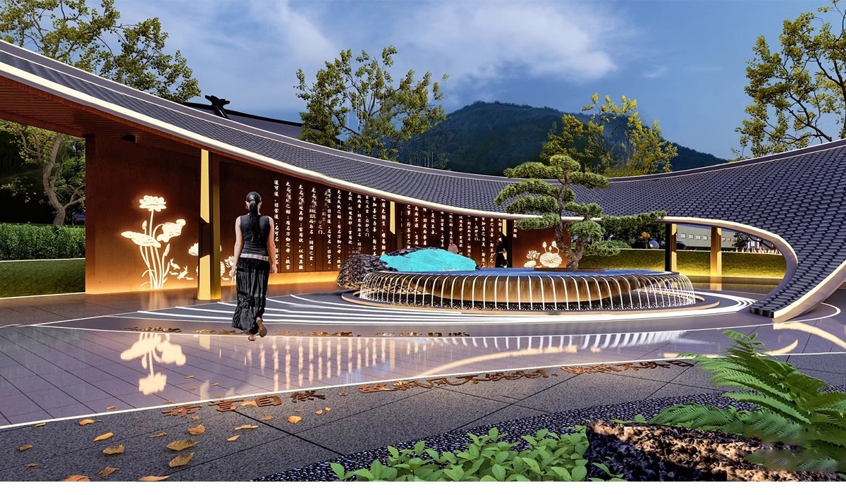 图片[9]-庭院防腐 木 花架休闲葡萄架长廊公园户外景观廊架su模型草图大师-大怪兽分享