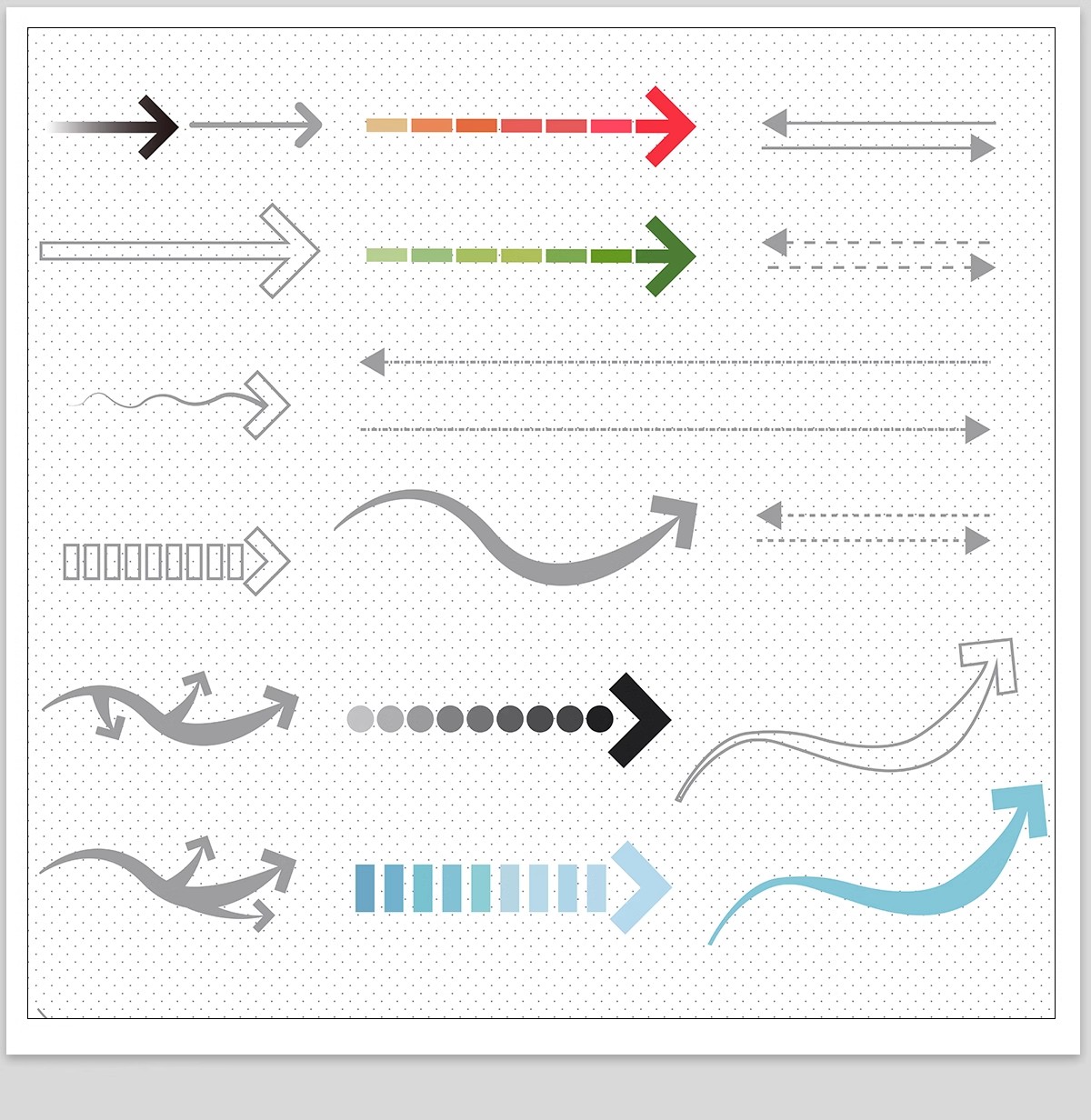 图片[8]-分析图常用箭头线条PSD源文件竞赛风格建筑景观设计PS文件素材库-大怪兽分享