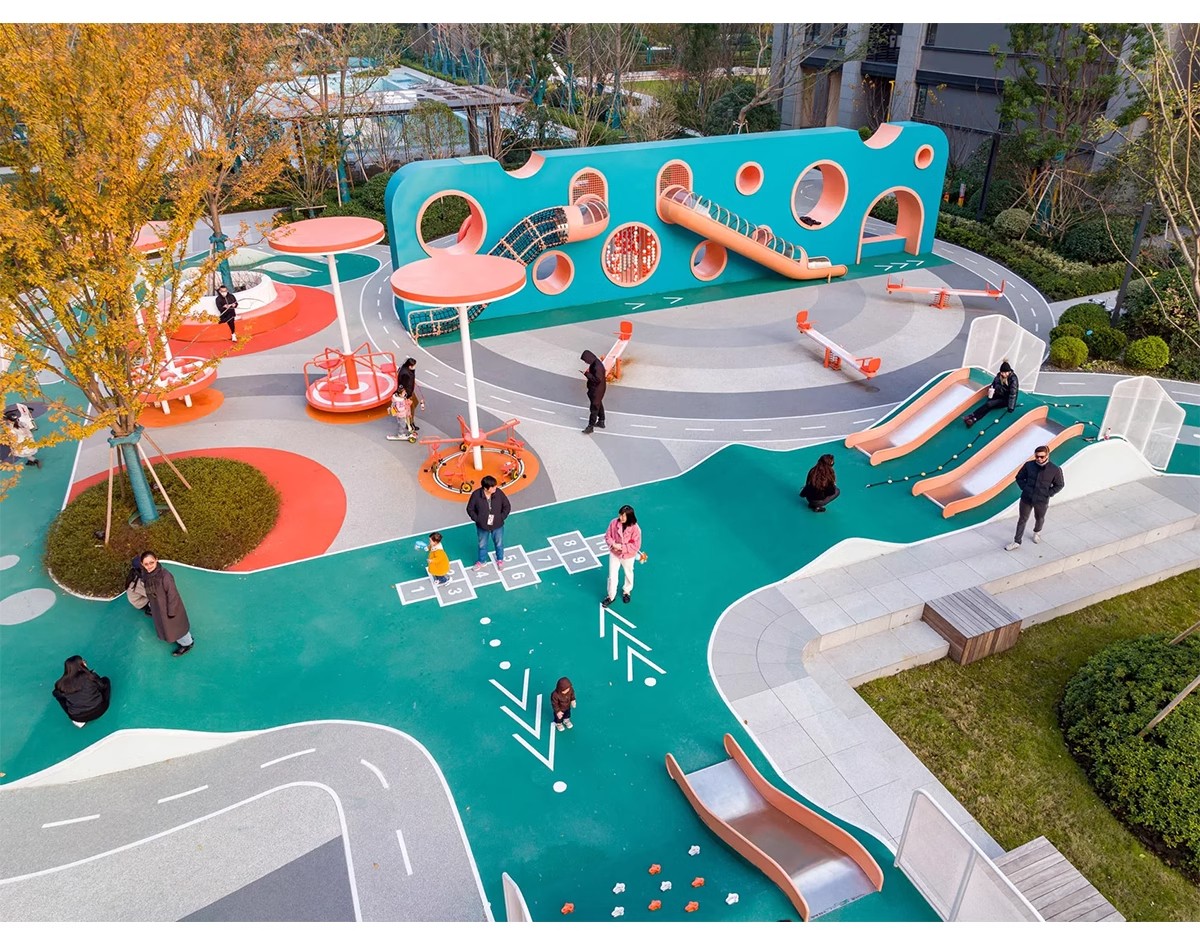 图片[9]-儿童乐园SU模型 游乐场活动区户外拓展训练设施CAD施工图草图大师-大怪兽分享