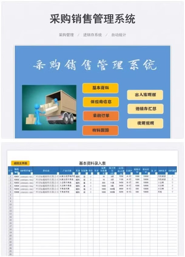 图片[9]-采购管理采购与供应链管理采购管理系统采购管理与库存excel表格-大怪兽分享