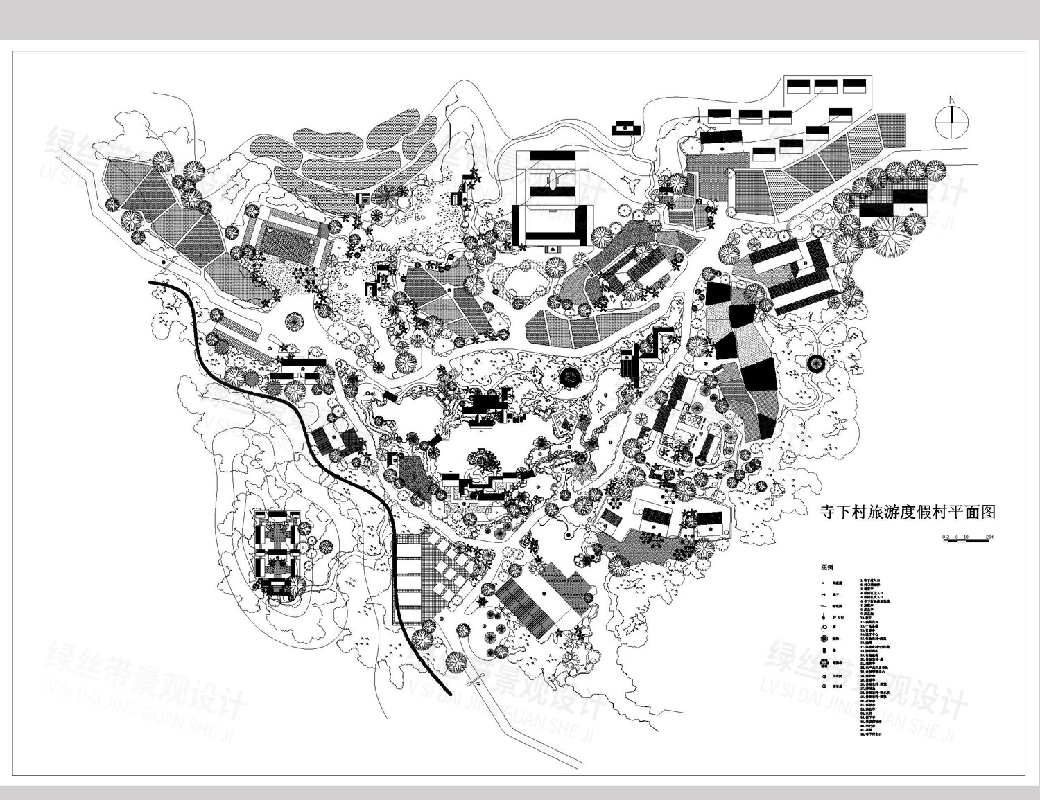 图片[9]-农场农庄旅游观光农业园乡村田园旅游度假文旅CAD平面图方案布局-大怪兽分享