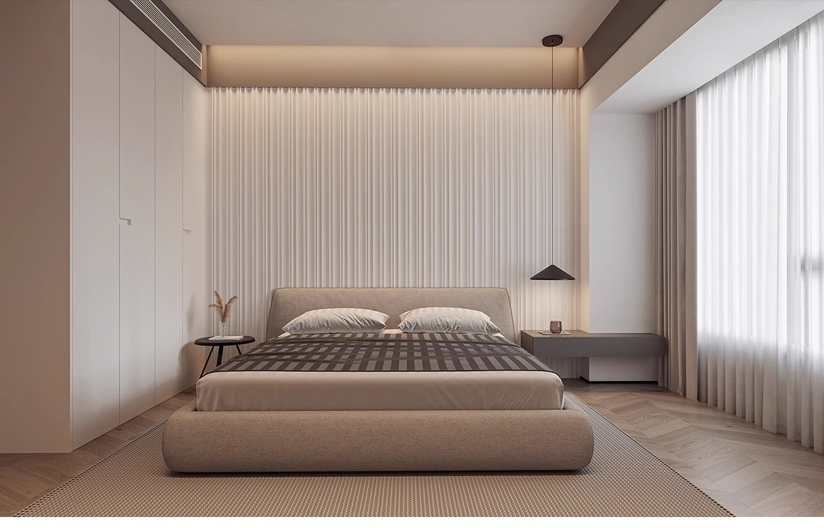 图片[9]-极简风格CAD施工图 现代装修设计全套水电平面立面房屋室内效果图-大怪兽分享