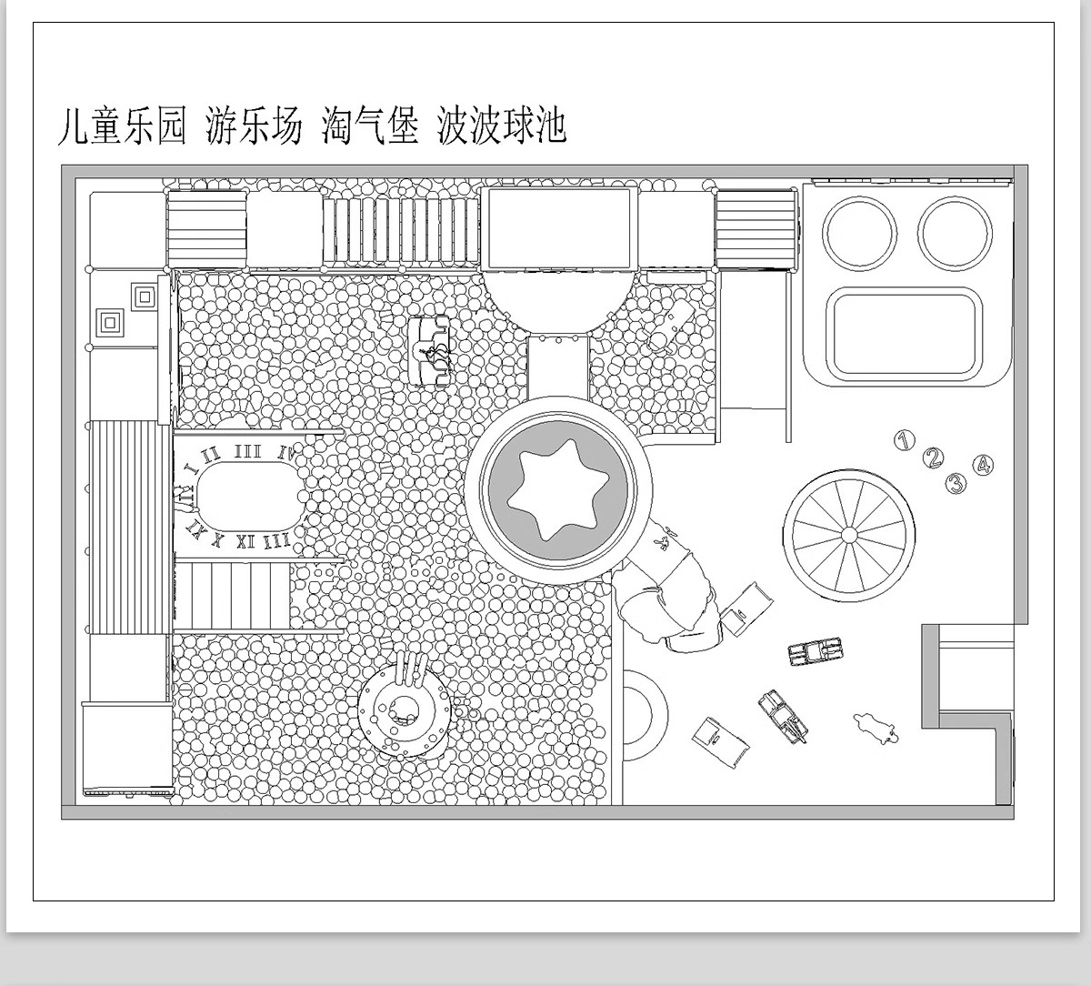图片[10]-幼儿园CAD施工图 儿童乐园早教中心教室平面布局图室内设计效果图-大怪兽分享