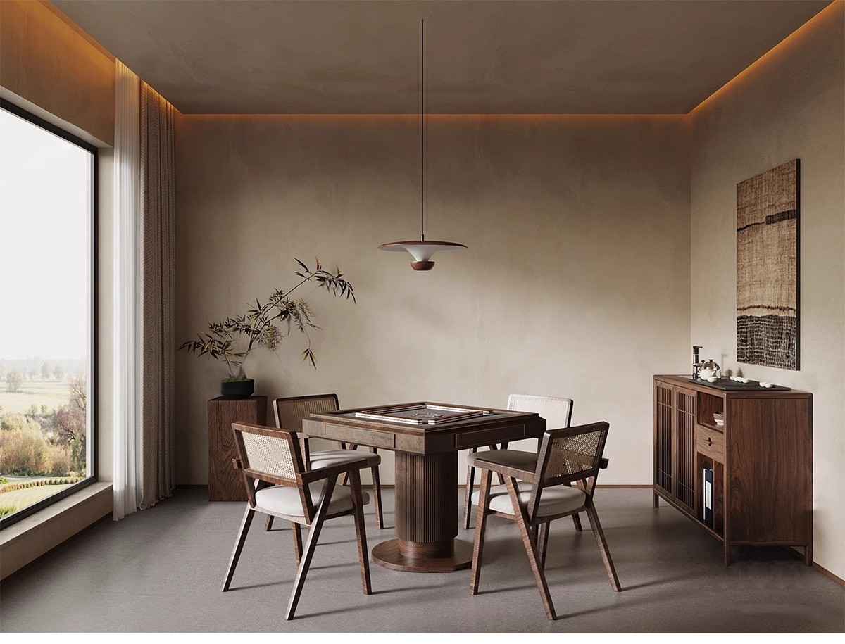 图片[10]-草图大师家装工装棋牌室麻将室围棋包厢包间娱乐室桌椅SU模型素材-大怪兽分享