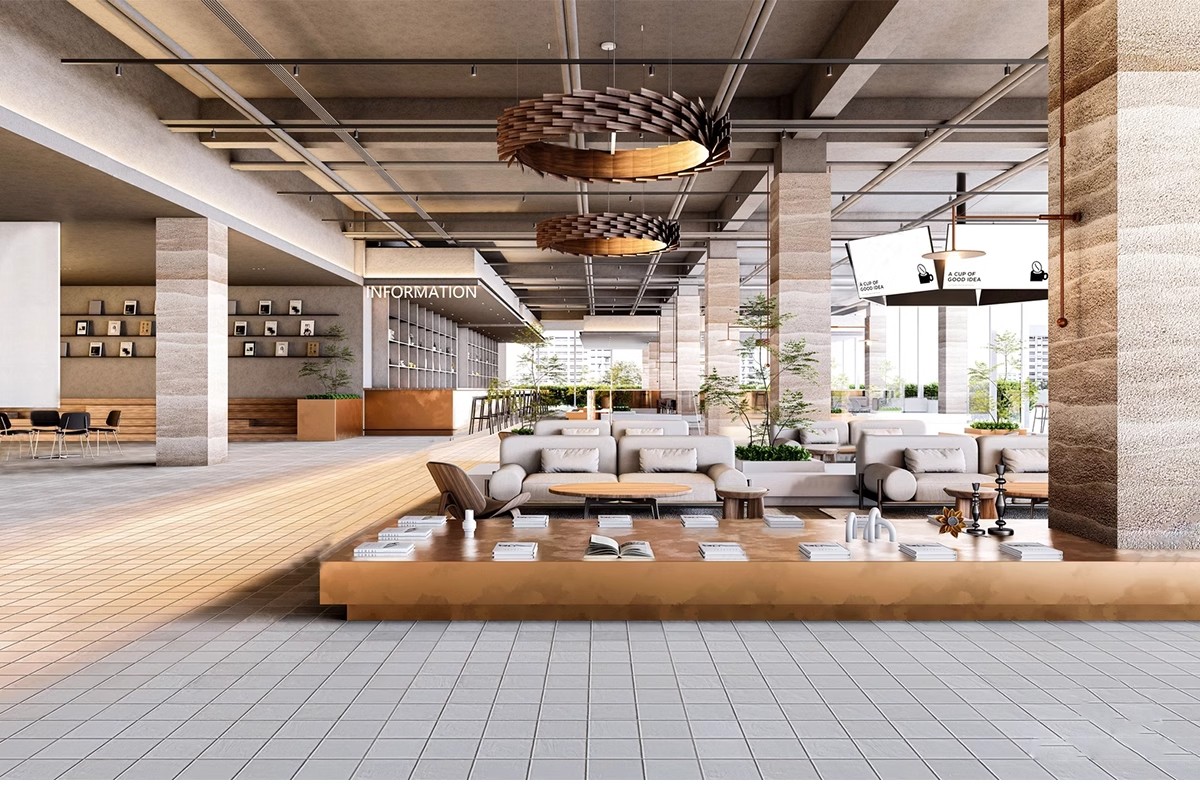 图片[10]-书吧SU模型 工业风书咖图书馆室内设计sketchup书店CAD施工图素材-大怪兽分享