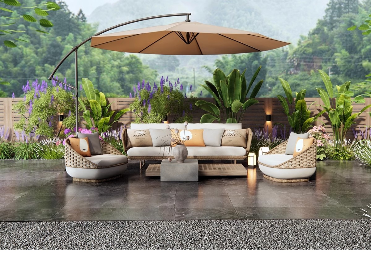 图片[10]-室外桌椅SU模型太阳伞户外咖啡厅休闲吧高脚凳躺椅沙发草图大师-大怪兽分享