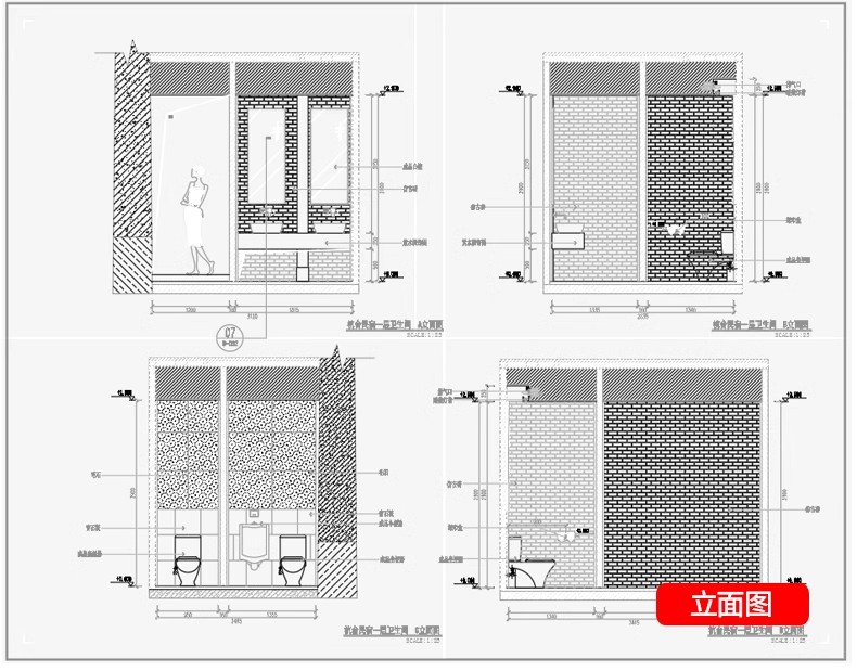 图片[96]-民宿客栈装修设计效果图SU模型全套方案乡村度假酒店CAD施工图纸-大怪兽分享
