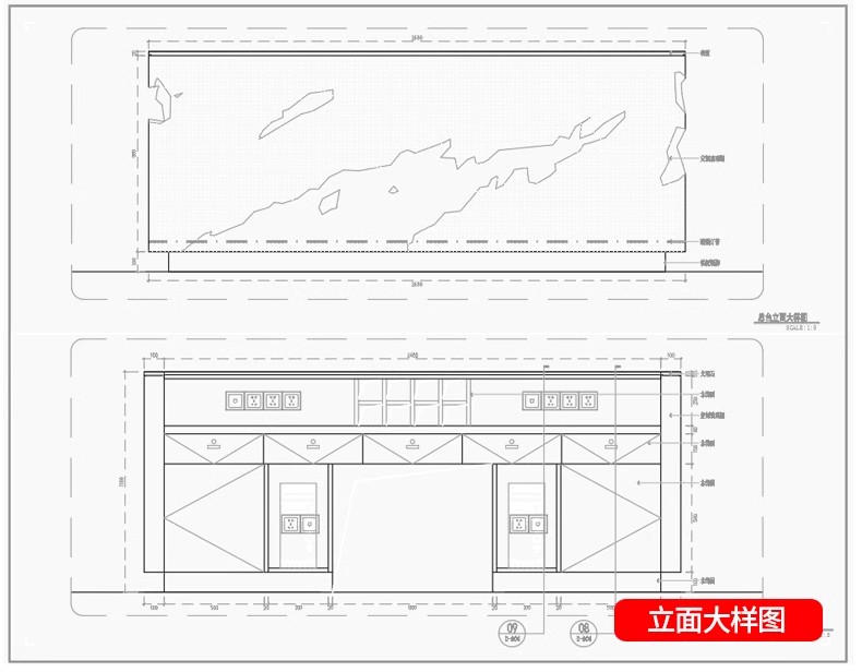 图片[98]-民宿客栈装修设计效果图SU模型全套方案乡村度假酒店CAD施工图纸-大怪兽分享