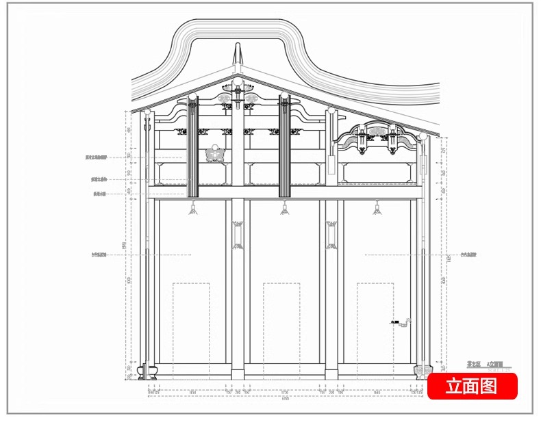 图片[100]-民宿客栈装修设计效果图SU模型全套方案乡村度假酒店CAD施工图纸-大怪兽分享