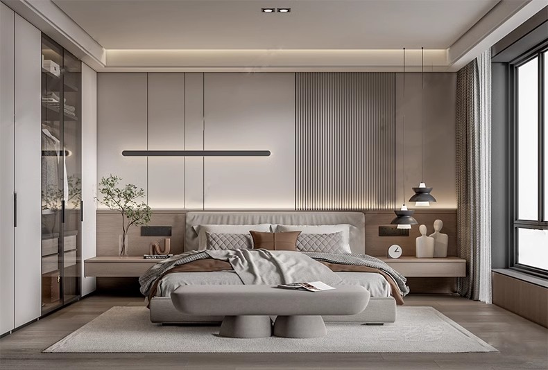 图片[28]-现代简约轻奢风格草图大师模型室内设计家装家具客厅卧室SU素材库-大怪兽分享