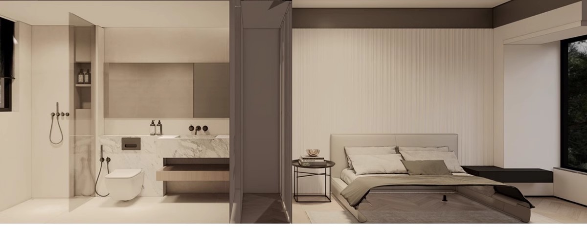 图片[10]-极简风格CAD施工图 现代装修设计全套水电平面立面房屋室内效果图-大怪兽分享