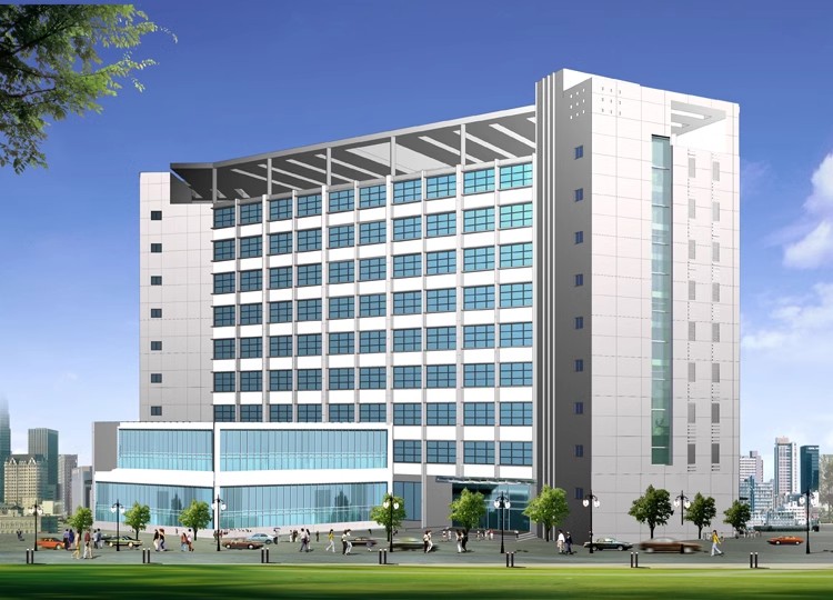 图片[10]-300套，高层多层办公楼CAD施工图纸配效果图 写字楼建筑方案外观设计素材-大怪兽分享