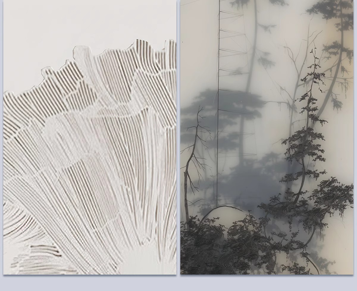 图片[11]-中式新中式壁画山水花鸟建筑背景墙壁纸装饰画高清材质SU贴图素材-大怪兽分享