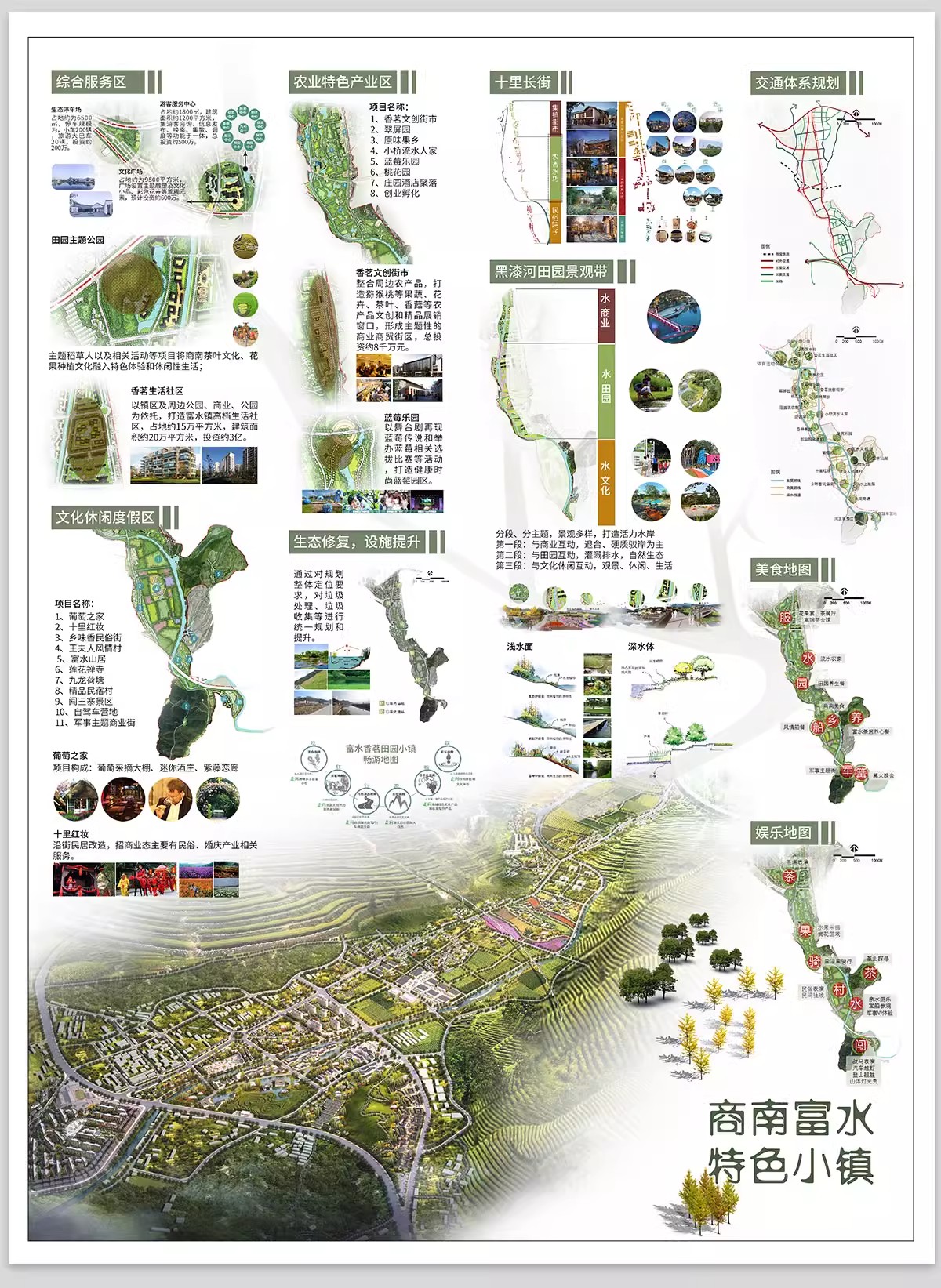 图片[11]-美丽乡村规划竞赛高清ps展板城市更新村庄新农村改造PSD设计方案-大怪兽分享