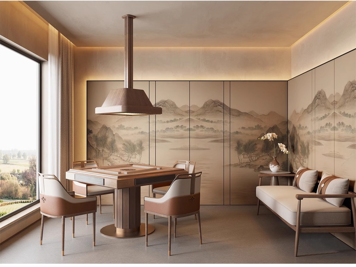 图片[11]-草图大师家装工装棋牌室麻将室围棋包厢包间娱乐室桌椅SU模型素材-大怪兽分享