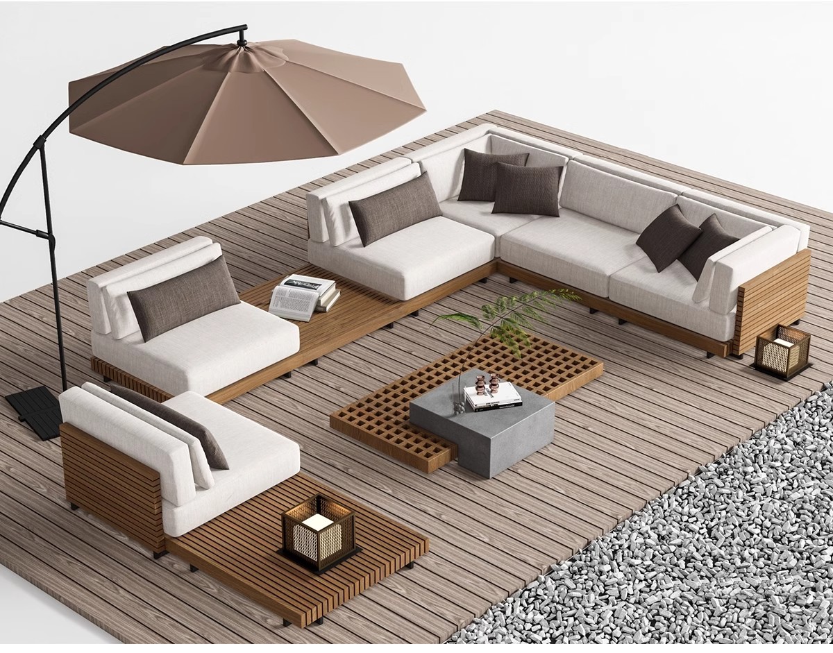 图片[11]-室外桌椅SU模型太阳伞户外咖啡厅休闲吧高脚凳躺椅沙发草图大师-大怪兽分享