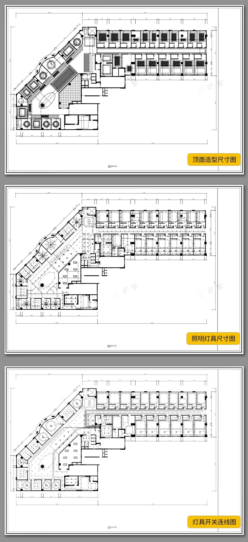 图片[22]-奶茶店咖啡厅CAD施工图纸3d效果图茶楼配套全套设计装修su模型-大怪兽分享