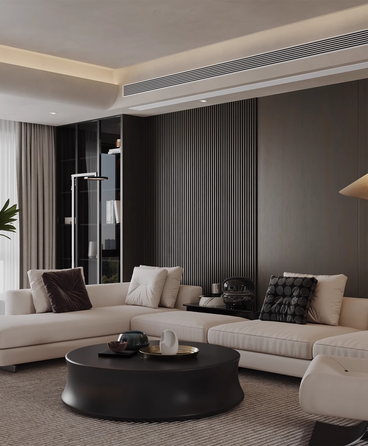 图片[22]-1300张，意式装修设计效果图 极简轻奢风格家装房屋房子客厅卧室室内图库-大怪兽分享