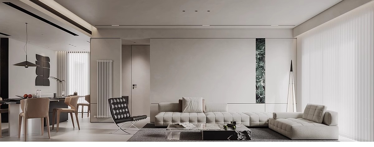 图片[25]-1300张，意式装修设计效果图 极简轻奢风格家装房屋房子客厅卧室室内图库-大怪兽分享