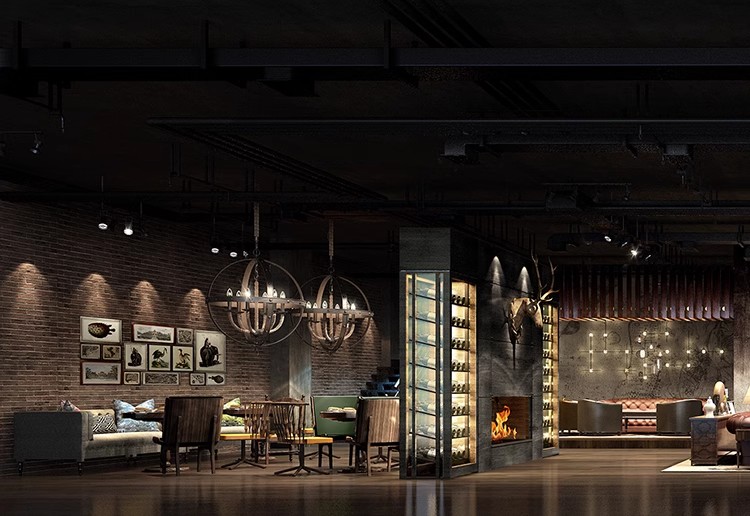 图片[28]-奶茶店咖啡厅CAD施工图纸3d效果图茶楼配套全套设计装修su模型-大怪兽分享