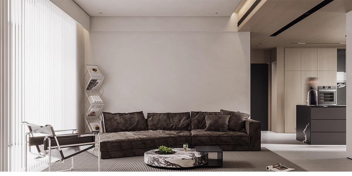 图片[28]-1300张，意式装修设计效果图 极简轻奢风格家装房屋房子客厅卧室室内图库-大怪兽分享