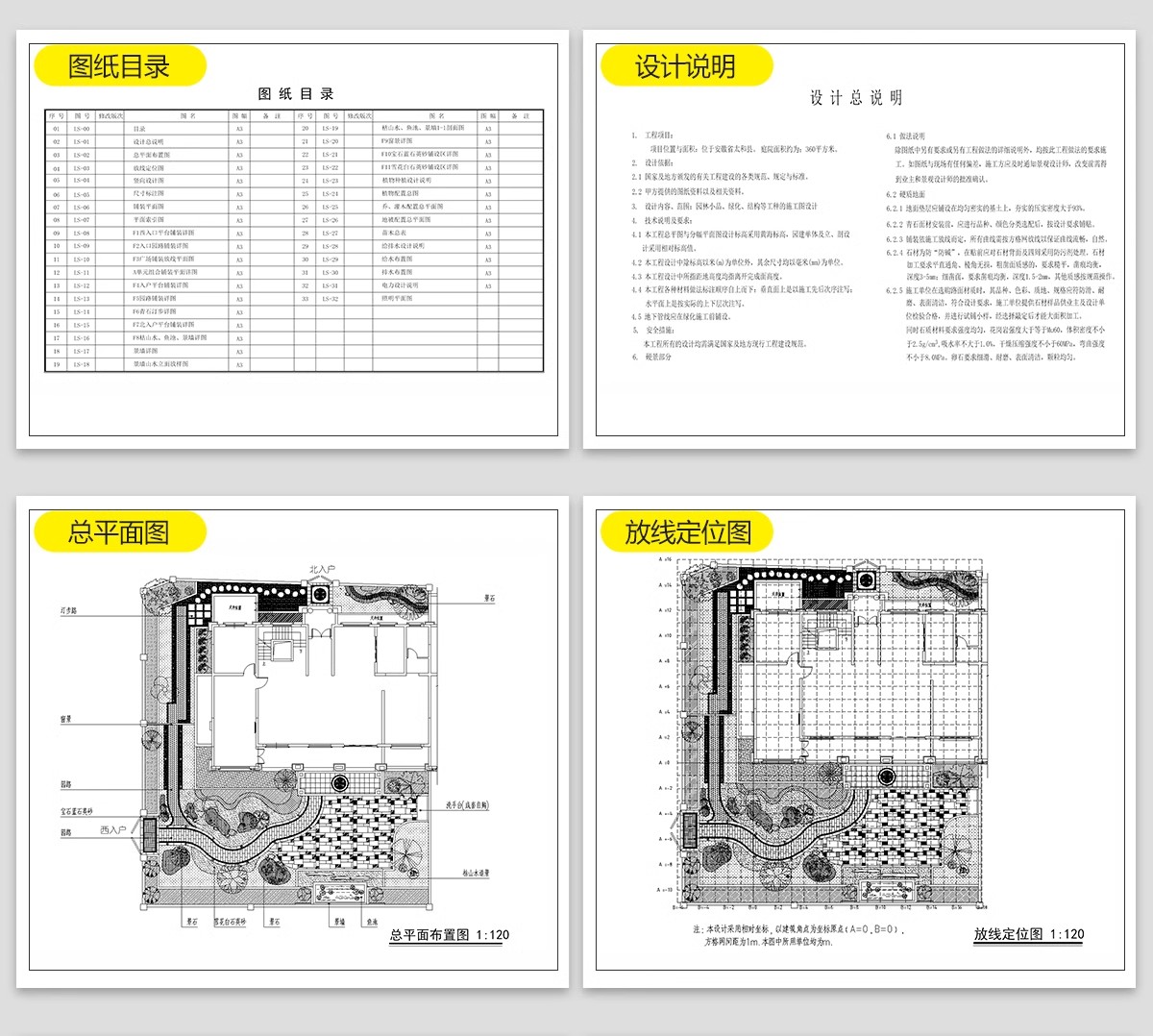 图片[7]-别墅庭院景观装修设计效果图片花园露台乡村户外院子CAD施工图纸-大怪兽分享