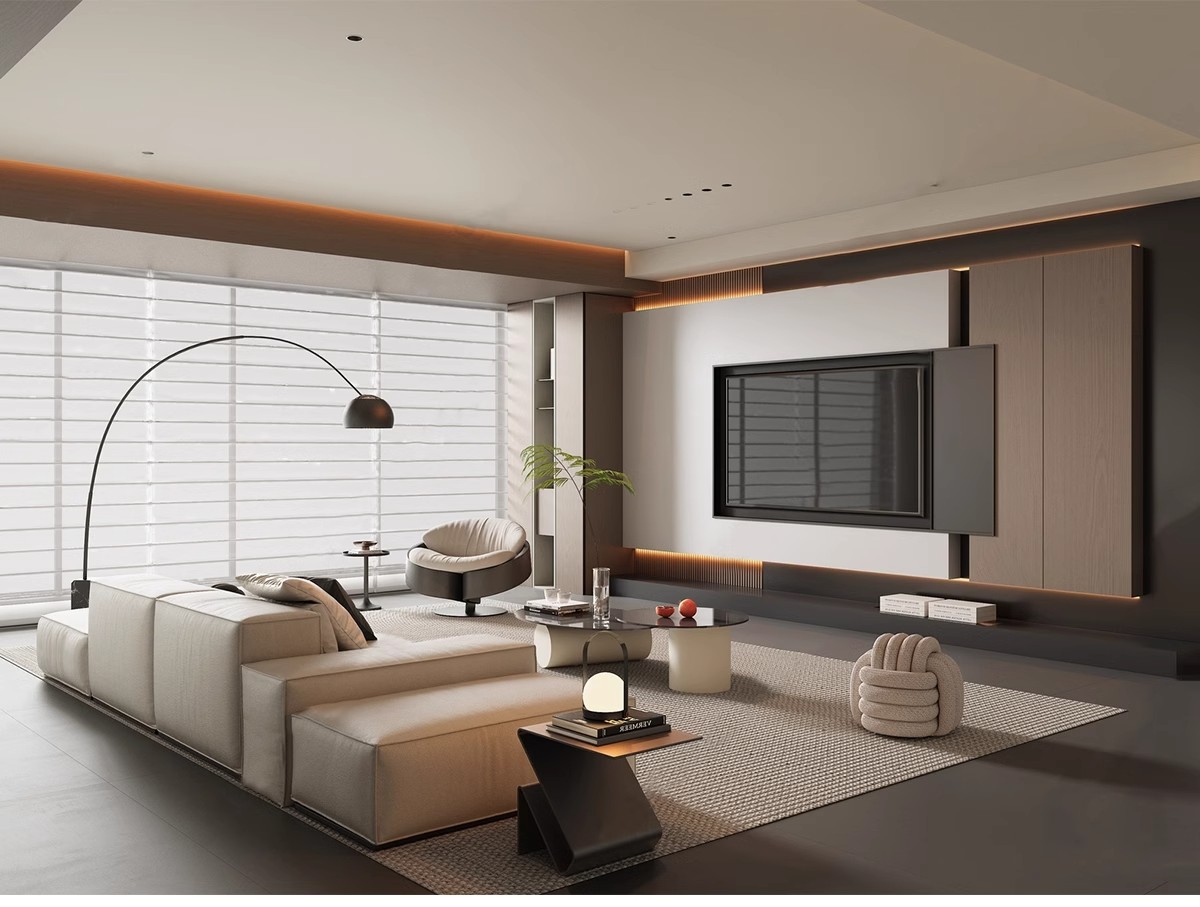 图片[12]-现代简约轻奢风格草图大师模型室内设计家装家具客厅卧室SU素材库-大怪兽分享