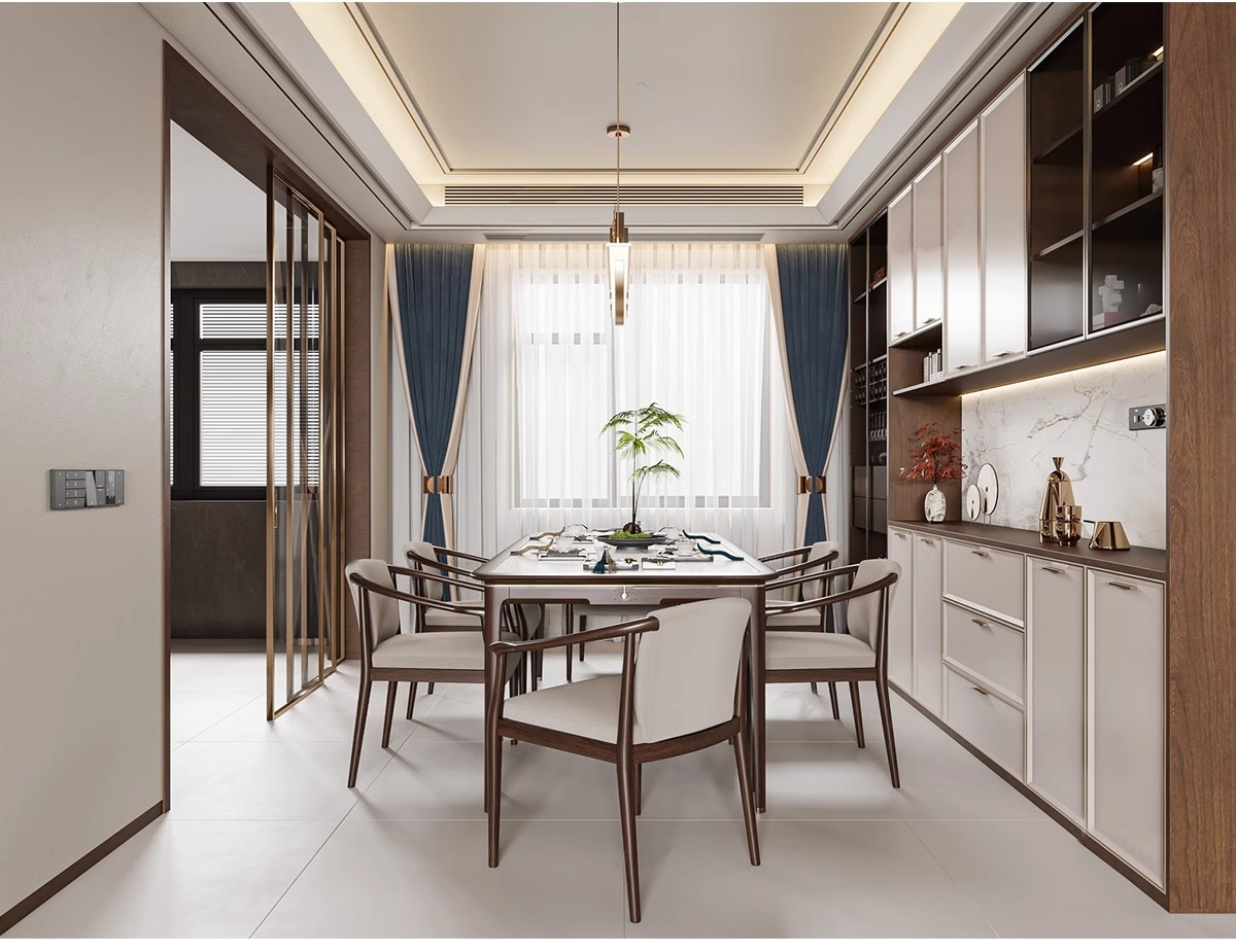 图片[12]-新中式风格SU模型室内家装客厅沙发家具餐桌椅卧室床草图大师素材-大怪兽分享