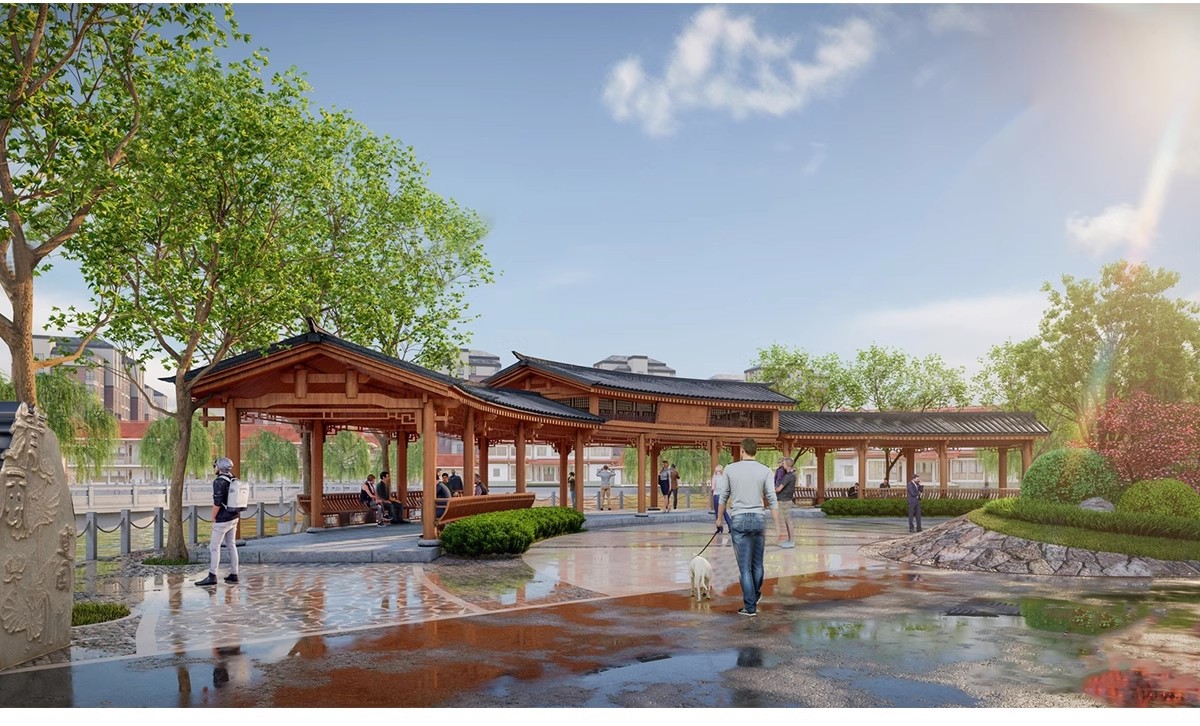 图片[12]-庭院防腐 木 花架休闲葡萄架长廊公园户外景观廊架su模型草图大师-大怪兽分享