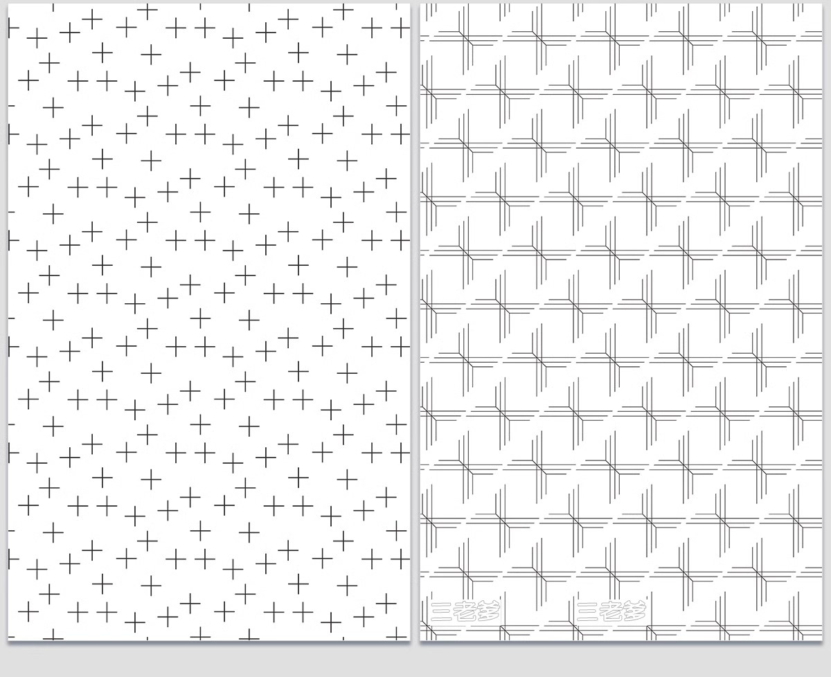 图片[12]-190款，PS线稿纹理叠加贴图PNG免扣素材铺装底纹直线斜线网格点设计素材-大怪兽分享