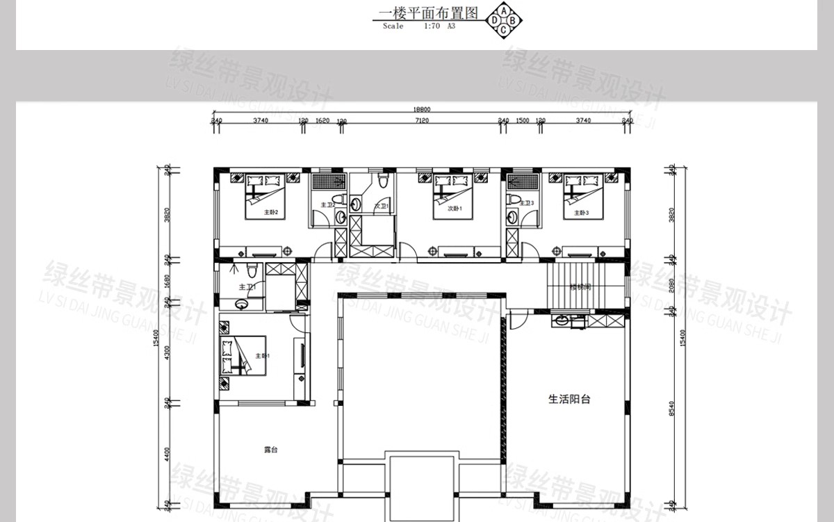 图片[11]-新 中式四合院建筑民宿豪宅别墅乡村自建房院子效果图CAD施工图纸-大怪兽分享