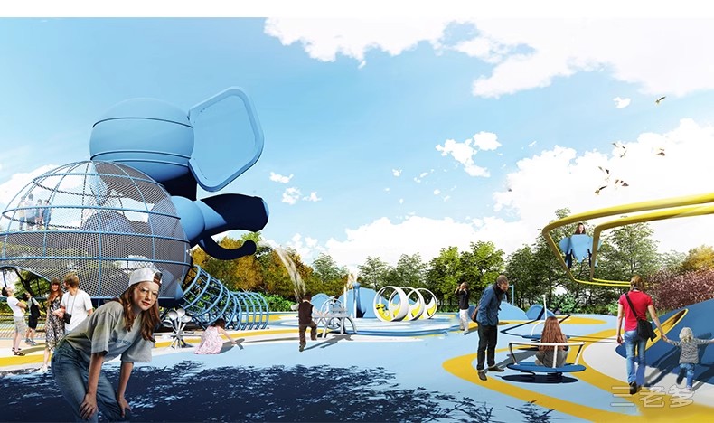 图片[24]-儿童乐园SU模型 游乐场活动区户外拓展训练设施CAD施工图草图大师-大怪兽分享