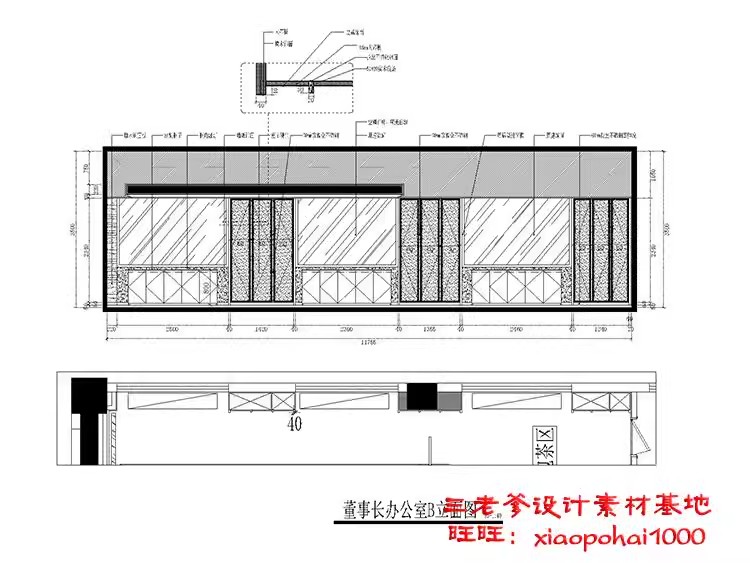 图片[31]-办公室空间工装CAD施工图纸SU方案3d模型写字楼室内设计效果图纸-大怪兽分享