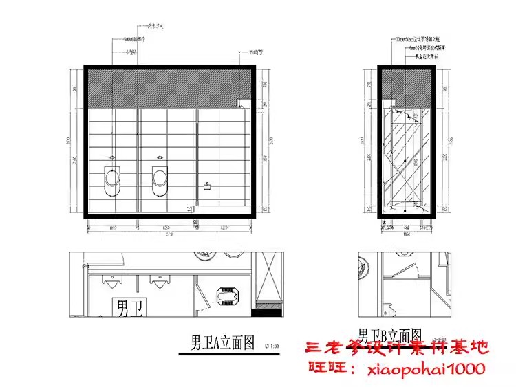 图片[32]-办公室空间工装CAD施工图纸SU方案3d模型写字楼室内设计效果图纸-大怪兽分享