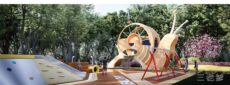 图片[26]-儿童乐园SU模型 游乐场活动区户外拓展训练设施CAD施工图草图大师-大怪兽分享